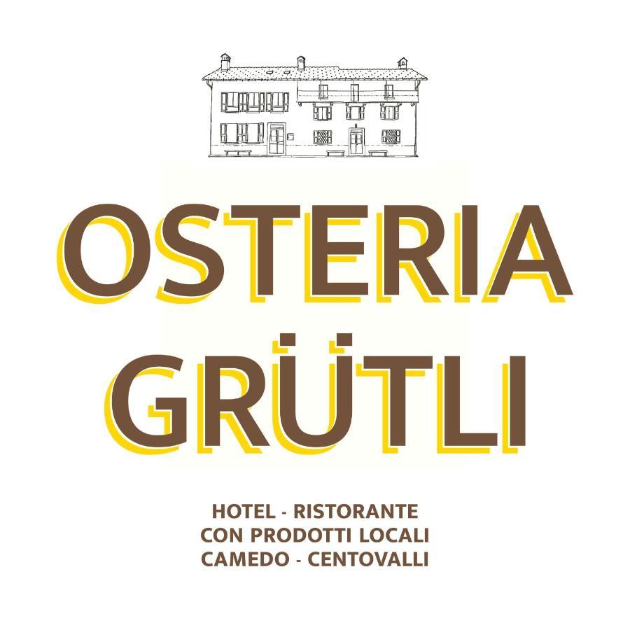 Osteria Gruetli Con Alloggio Borgnone エクステリア 写真