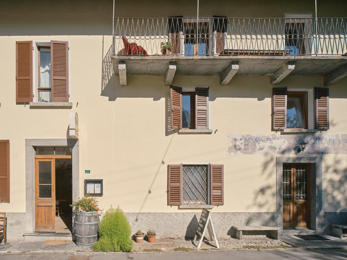 Osteria Gruetli Con Alloggio Borgnone エクステリア 写真