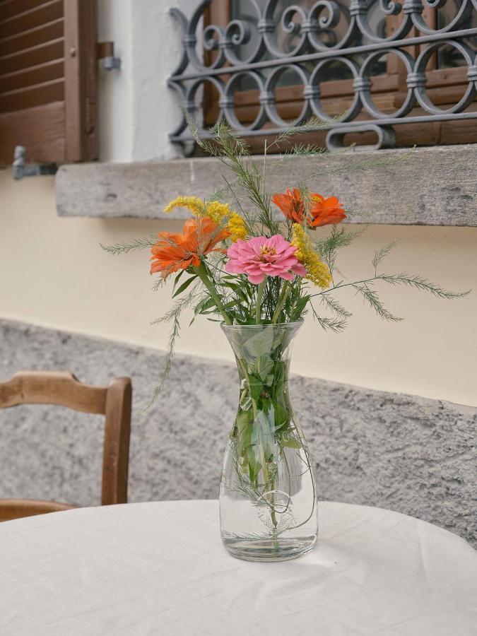 Osteria Gruetli Con Alloggio Borgnone エクステリア 写真